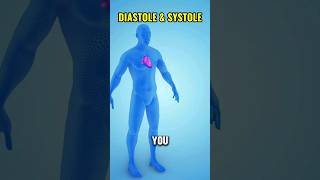 Diastole and Systole is how the Heart Beats shorts [upl. by Anomis]