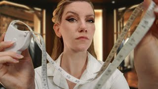 Rude Dramatic Tailor Annoyed By Your Perfection 🧵 Personal Attention amp Measuring ASMR Compliments [upl. by Alleinad]