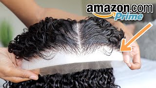 OMG HD Lace Wigs From AMAZON  Amazon Prime Must Haves Natural Curly Clear HD Lace Wig Nadula [upl. by Arek]