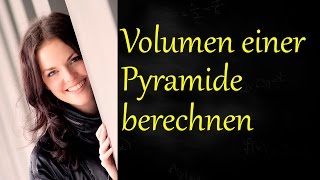 Volumen einer Pyramide berechnen Vektoren [upl. by Etyam9]