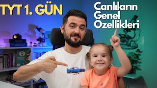 Canlıların Genel Özellikleri  39 Günde TYT Biyoloji Kampı  1 GÜN  yks2025 [upl. by Patricio665]