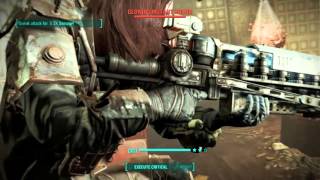 Fallout 4 Instigating Gauss Easy farm [upl. by Checani104]