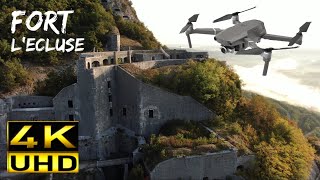 Fort l’Ecluse  drone vidéo 4K [upl. by Leler]