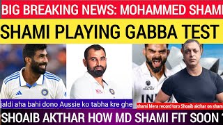 Big Breaking news Mohammed Shami Back in team India squad for BGt amp Join team practice matche [upl. by Siddra]