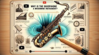 Why is the saxophone a woodwind instrument [upl. by Ecinnahs]