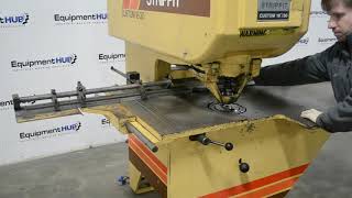 Strippit Custom 1830 Single End 30 Ton Punch Press w Tooling [upl. by Amer]