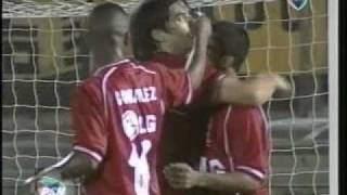 Peñarol 1  America de Cali 2 Roganovich  Copa Libertadores 2001 [upl. by Rudwik]