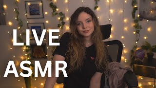 LIVE ASMR  Come in to relax [upl. by Thorma]