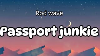 Rod wavepassport junkieLyric Video [upl. by Neala587]