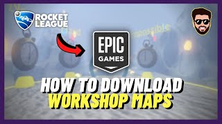 How to DOWNLOAD WORKSHOP MAPS in Rocket League 2021 [upl. by Notgnirra]