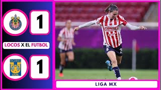 LigaMxFemenil  LAS CHIVAS SACAN UN AGONICO EMPATE EN SU CASA ANTE LAS AMAZONAS [upl. by Anillehs]