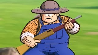 The Farmer with a Shotgun Origin Story  Dragon Ball Legends [upl. by Nomyar]