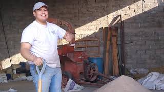 Preparación de alimento para cerdos en etapa de engorda [upl. by Ardeid]