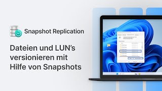 Snapshot Replication  Dateien amp LUNs versionieren mit Snapshots Tutorial [upl. by Jolene]