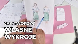 Jak tworzyć własne wykroje Co to jest konstrukcja ubrań [upl. by Elkraps]