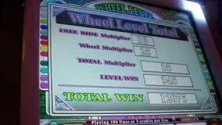 141 win on MultiStrike Triple Diamond penny slot machine [upl. by Selohcin]