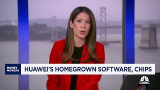 Huawei to launch phone with its own software as the USChina tech split widens [upl. by Llennoc612]