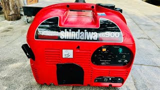 Máy Phát Điện Shindaiwa EG900  Mitsubishi GM82 chạy siêu êm và ngon LH 0902413636 [upl. by Ashlie]