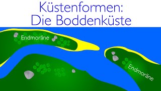 Küstenformen Die Boddenküste [upl. by Akemit]