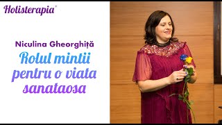 Niculina Gheorghiță invitată la quotMedicina Livequot 12 aug 2014 Rolul minții pentru o viață sănătoasă [upl. by Htebezile]