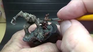 Marvel Zombies Zombicide Painting up Groot A simple paint [upl. by Lashonda159]