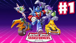 Angry Birds Transformers  Gameplay Walkthrough Part 1  Optimus Prime Bumblebee Soundwave iOS [upl. by Home605]