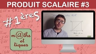 Calculer un produit scalaire par projection  Première [upl. by Aranat]