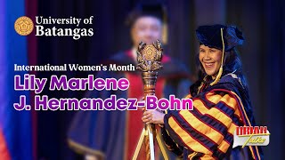 University of Batangas  International Womens Month [upl. by Arahas693]