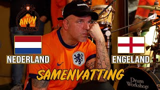 Nederland  Engeland I LIVE Bij Andy Thuis op de Bank Samenvatting [upl. by Arquit]