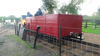 The first passenger train to operate on the trackbed of the Southwold Railway since 1929 Video 7 [upl. by Teews215]