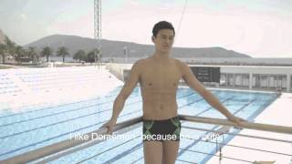 Interview avec Sun Yang Athlète Team Speedo [upl. by Hakvir185]