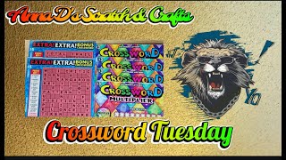 Crossword Tuesday 22 session 25 and 43 Colorado Scratch Off Tickets [upl. by Lita361]