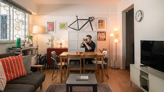 Inside A Photographers Cosy 83 Sqm Home Studio With Unique Art Pieces  Singapore [upl. by Telrats]