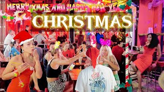 【🇹🇭 4K】Phuket 2022 Christmas at Patong Beach  Evening Walk [upl. by Dobrinsky]