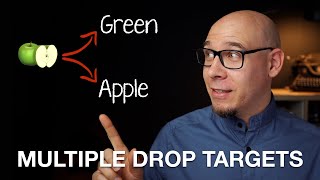 Simple Drag amp Drop with Multiple Drop Targets in Storyline [upl. by Ahseek]