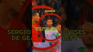 Ramos Predicted De Gea Ronaldo Proved Him Wrong shorts ronaldo shortvideo [upl. by Wampler957]