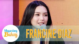 Francine is ready to enter a relationship  Magandang Buhay [upl. by Annauj]