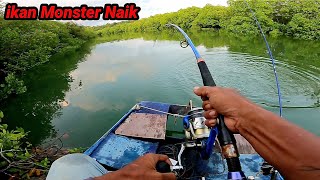 Detik Detik Menegangkan Saat Bertarung Melawan ikan Monster Seluruh Tubuh Bergetar Semua [upl. by Sivad]