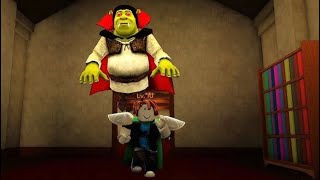 Can I Escape Vampire Shrek  Shrek in the Backrooms  Roblox [upl. by Trudnak49]