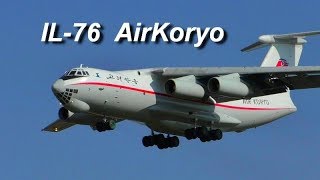 IL76 Air Koryo Vladivostok Airport [upl. by Einnaoj]