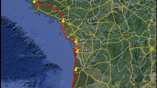 Cycling to Spain 2014 via Brittany and the French Atlantic Coast [upl. by Orlosky]