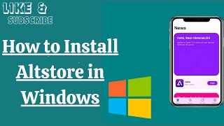 How to Install Altstore in Windows [upl. by Anelim]