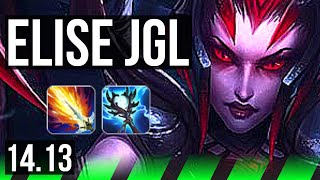 ELISE vs GRAVES JGL  816 68 winrate  EUW Master  1413 [upl. by Dawes]