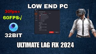 Gameloop Ultimate lag fix Gameloop lag fix for low end pc Gameloop lag fix 2024 [upl. by Eerbua]