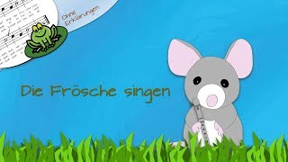 Nr 53a Die Frösche singen ohne Erklärungen [upl. by Herzel]