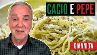 Cacio e Pepe Italian Mac and Cheese Viewers Choice Special Italian Recipe  Giannis North Beach [upl. by Cori]