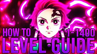 SLAYERS UNLEASHED LEVELING GUIDE FOR BEGINNERS HOW TO LEVEL UP FAST IN SLAYERS UNLEASHED [upl. by Teyut]