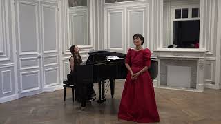 À Chloris Reynaldo Hahn 18741947 soprano Pia Moon piano Inhyang Ri [upl. by Alroy]