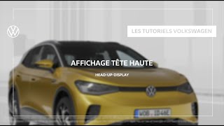 Affichage tête haute  HeadUpDisplay  Tutoriel I Volkswagen [upl. by Naux]