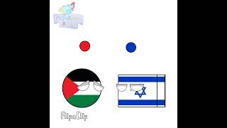 palestine israel gets bettercountryballs fypシ゚ freepalestine [upl. by Assila]